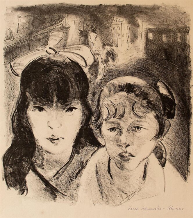 Lene Schneider-Kainer - Amsterdam - Lithografie - o.J.