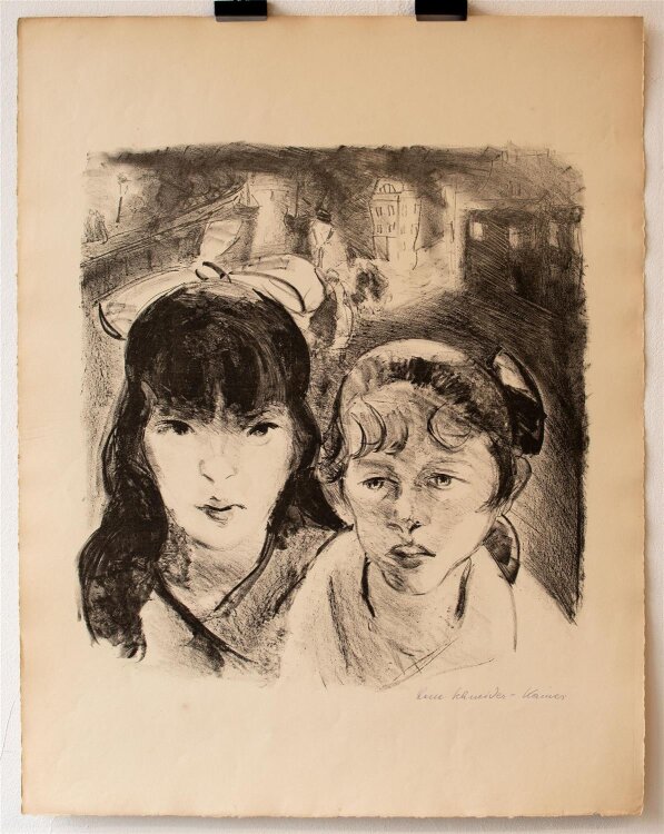 Lene Schneider-Kainer - Amsterdam - Lithografie - o.J.