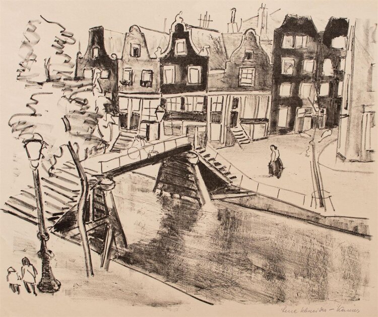 Lene Schneider-Kainer - Amsterdam - Lithografie - o.J.