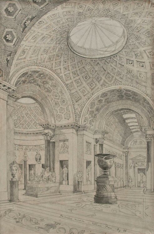 Carl Jonas Mylius - Vatikan, Braccio Nouvo - 1864 -...