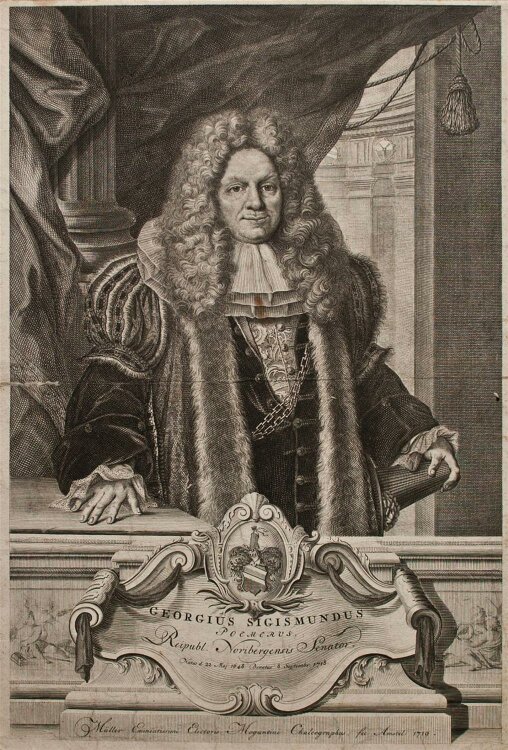 Gustav Adolph Müller - Porträt Georg Sigismund...