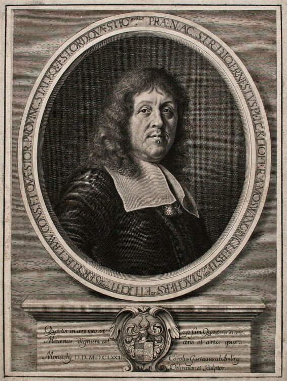 Carl Gustav von Amling - Porträt Ernst Pelckhofer -...