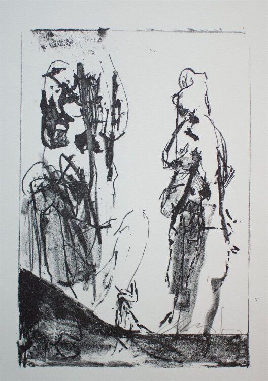 Rolf Szymanski - o. T. - Lithographie - 2003