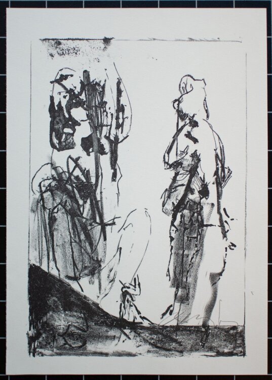 Rolf Szymanski - o. T. - Lithographie - 2003