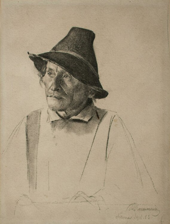 Rudolf Dammeier - Porträt eines Bauern -...
