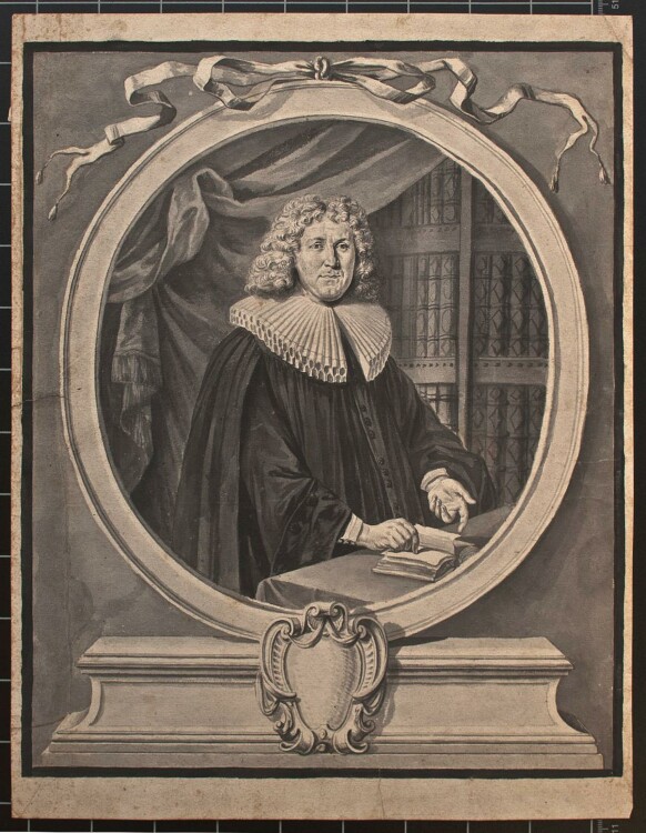 Johann Daniel Preißler - Porträt Johann...