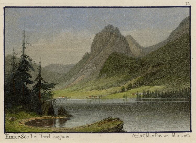 unbekannt - Hinter-See bei Berchtesgaden - o.J. -...