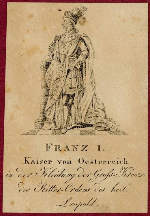 unbekannt - Franz I. - Kupferstich - o.J.