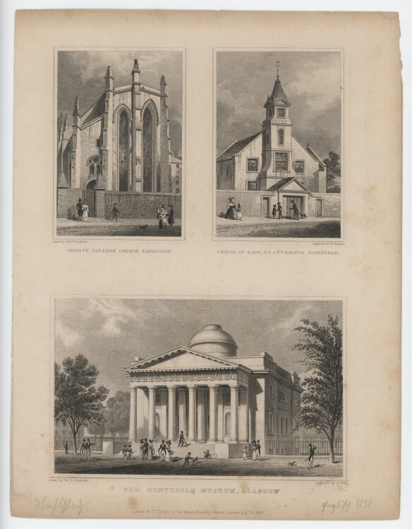 Thomas Hosmer Shepherd - Ansichten der Stadt Edinburgh. -...