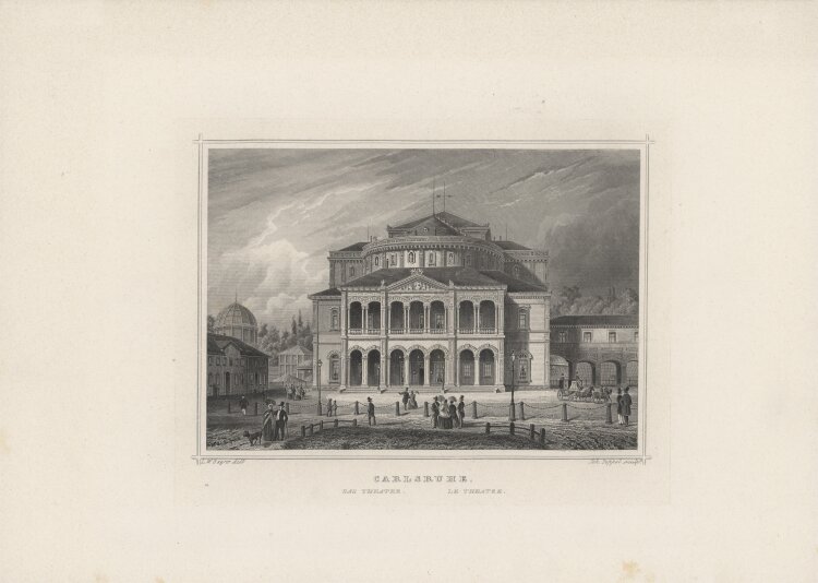 Johann Gabriel Friedrich Poppel - Das Theater in...