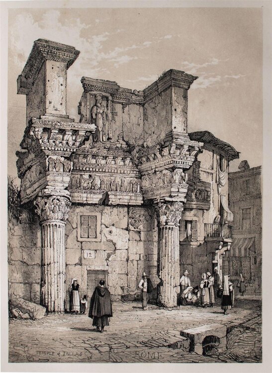 Samuel Prout - Skizzen Stadtansichten Frankreich Italien Schweiz - Buch - 1839