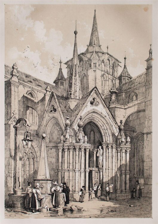 Samuel Prout - Skizzen Stadtansichten Frankreich Italien Schweiz - Buch - 1839