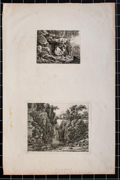 Johann Christian Reinhart - Hirten und Schafe -...