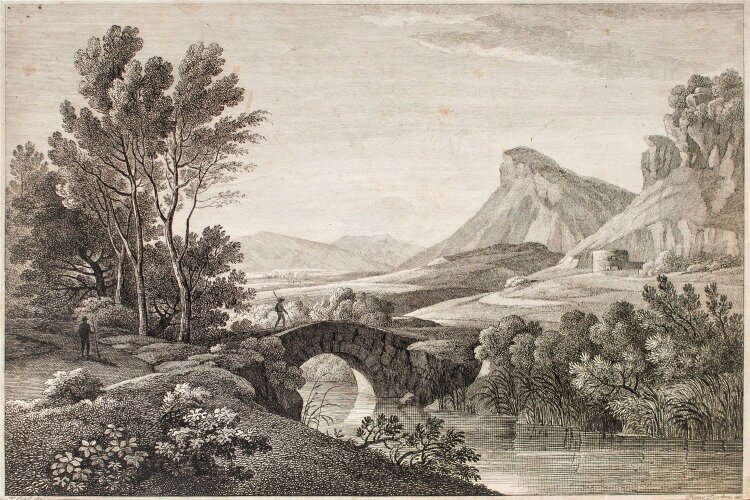 Pietro Parboni - Landschaft nach Friedrich Catel -...