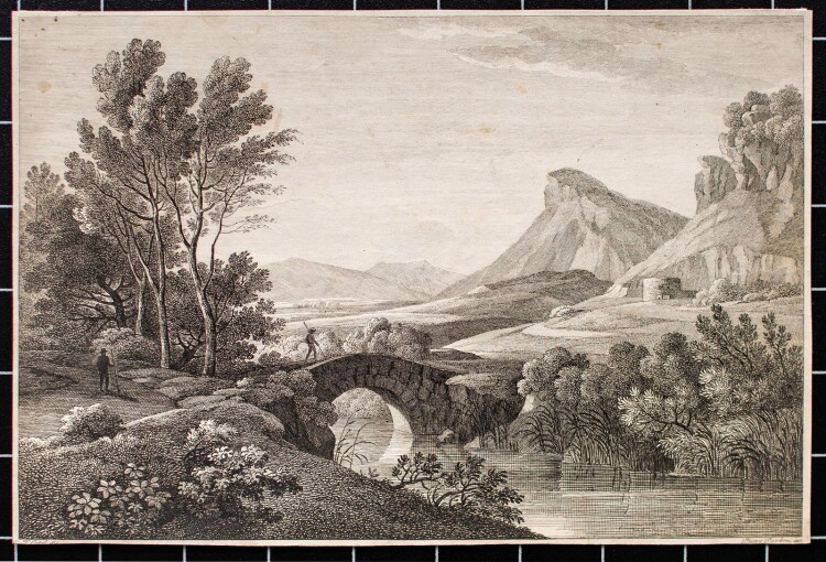 Pietro Parboni - Landschaft nach Friedrich Catel -...