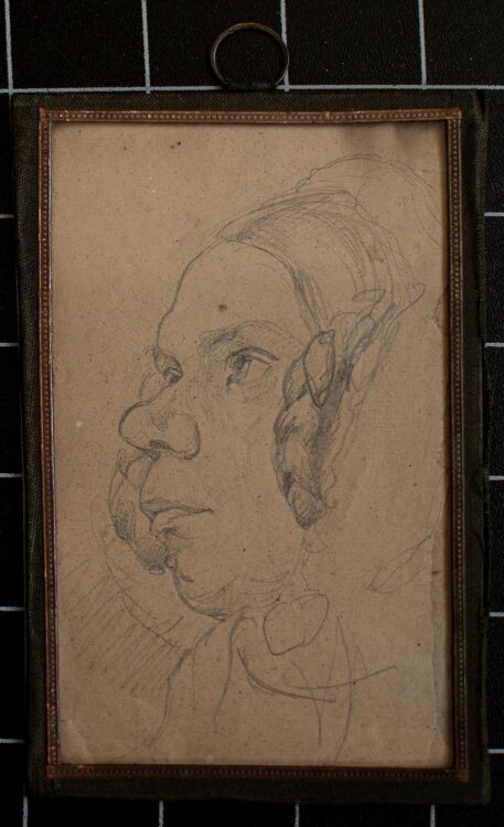 Adolf Friedrich Georg Wichmann - Porträt / Auguste Köhler - Bleistift - o. J.