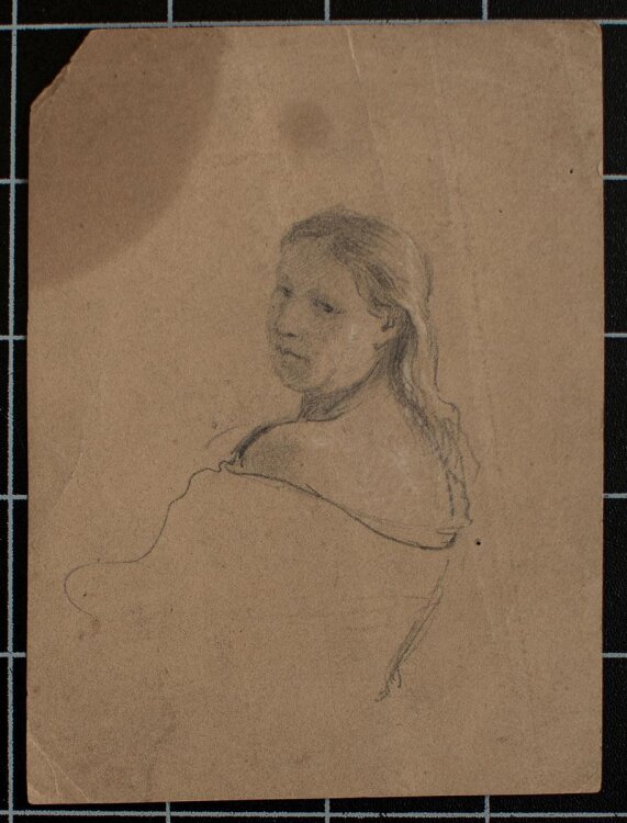 Adolf Friedrich Georg Wichmann -  Weibliches Porträt...