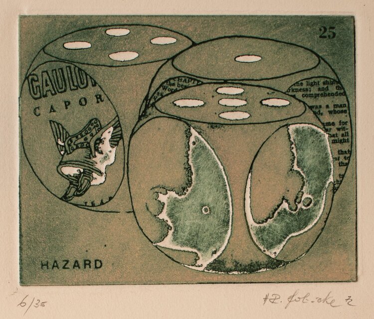 Unbekannt - HAZARD - Radierung - 6/35 - o. J.