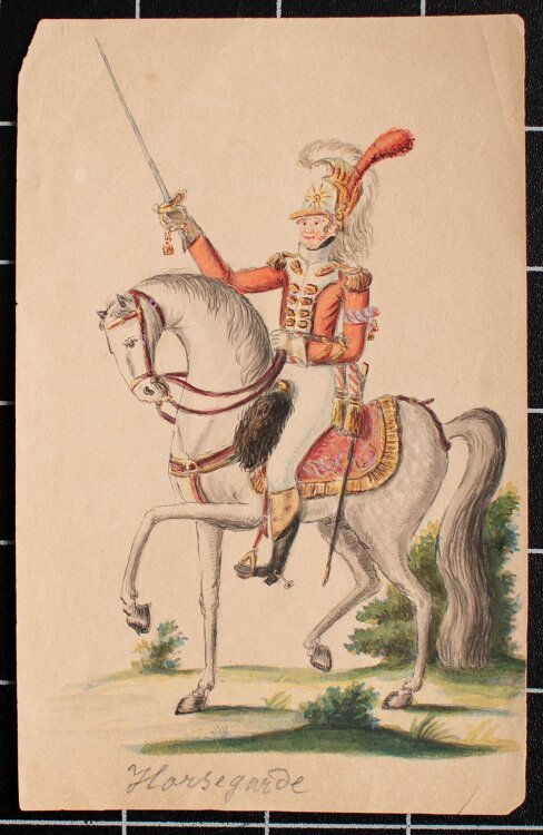 Unbekannter Künstler - Horsegarde - Aquarell - o.J.