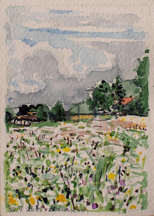 Unbekannter Künstler - Kainsbach - Aquarell - 2000