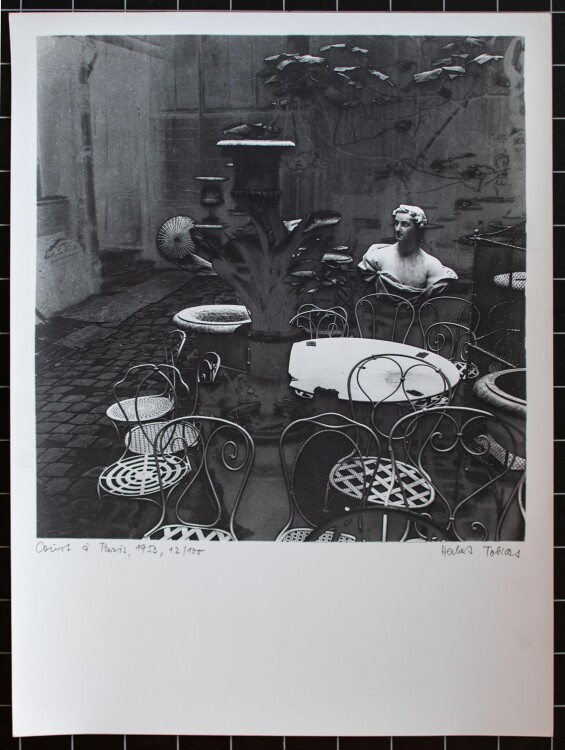Herbert Tobias - Court à Paris - Fotografie - 1953 - 12/100