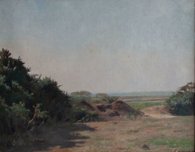 Eugène Gousset - Landschaft - o.J. - Öl auf...