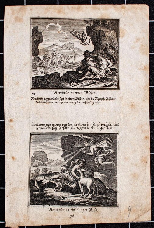 Unbekannt - Mythologische Szenen - Kupferstich - o. J.