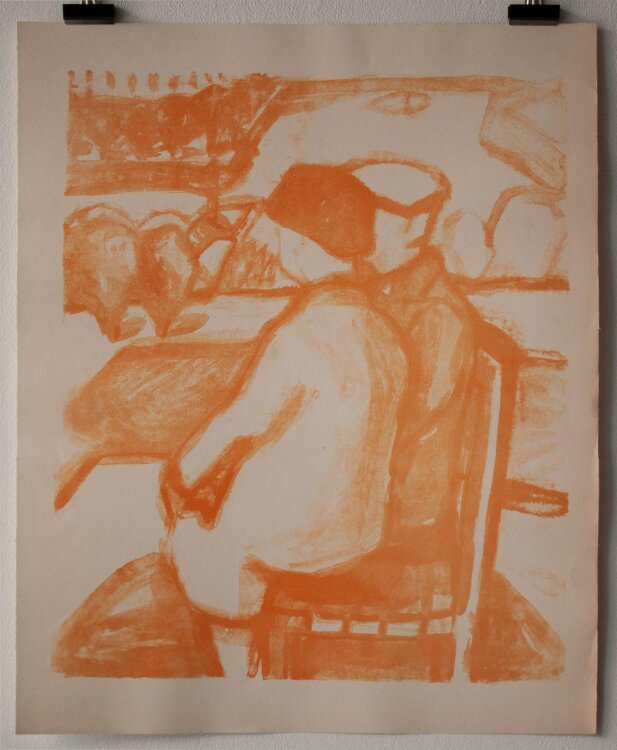 Andreas Brexendorff - Paar - Lithographie - o. J.
