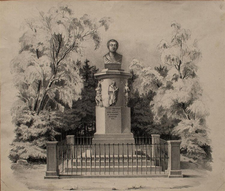 Unbekannter Künstler - Denkmal Jakob Guiollett -...