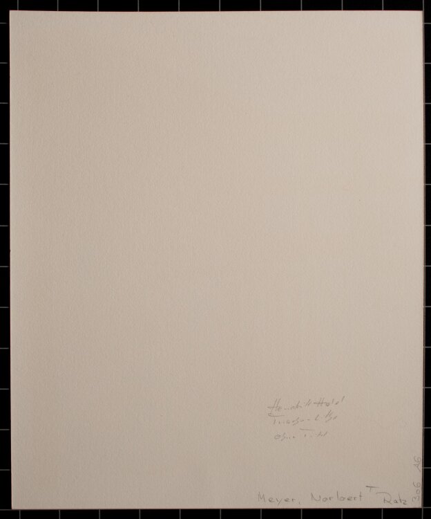 Henrik Hold - o. T. - Lithographie - 2002