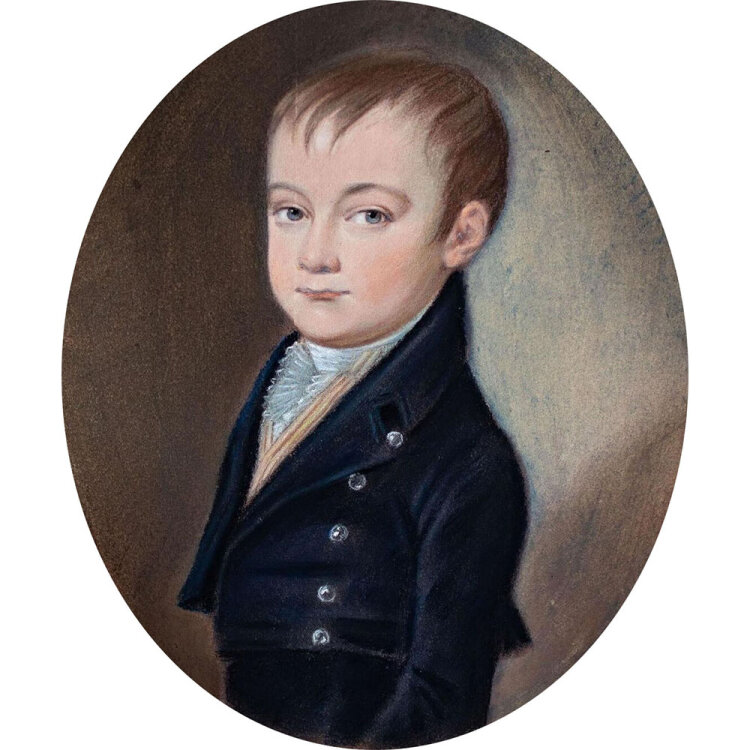 unbekannt - Kinderporträt - o.J. - Pastell