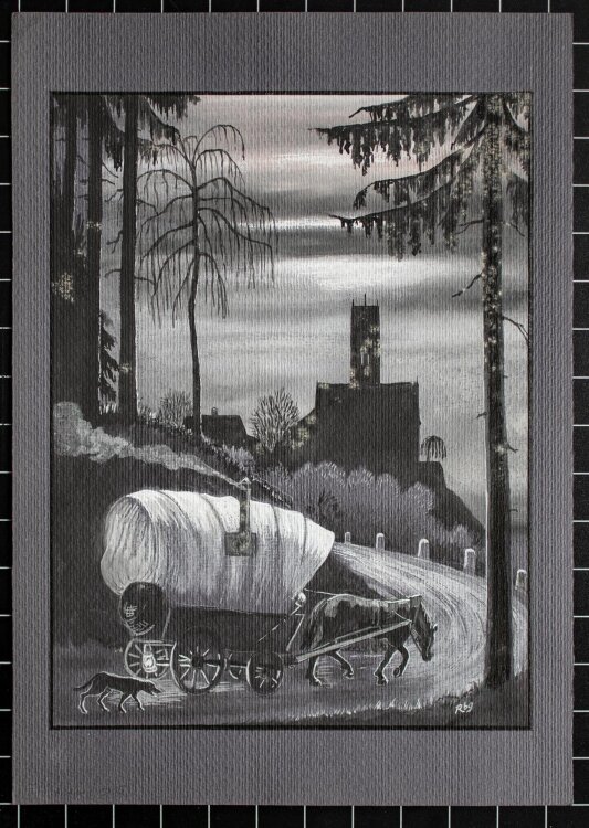Ruisburger - Fahrendes Volk - Zeichnung - o.J.
