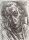 Hubertus Giebe - Porträt Elsa Giebe, 83 Jahre - 1985 - Lithografie