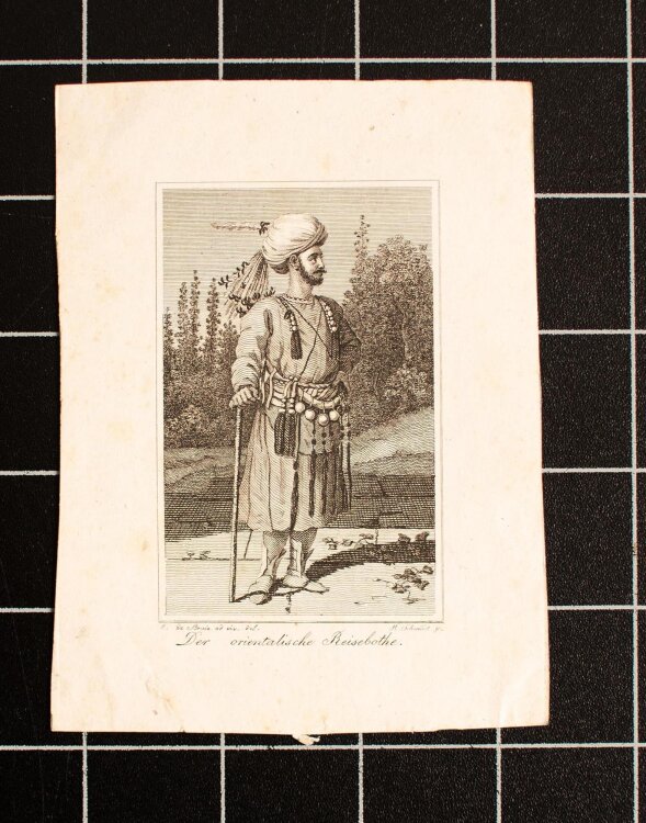 Unbekannt - Der orientalische Reisebothe - Kupferstich - o. J.