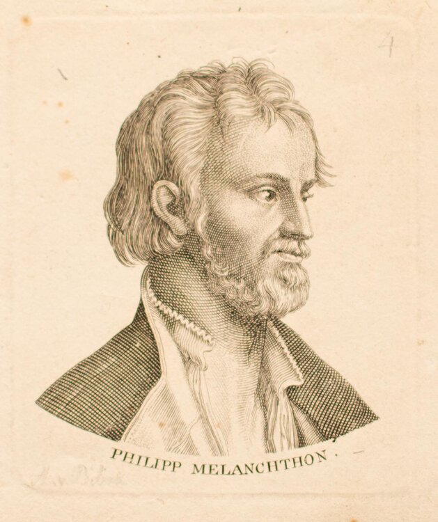 Unbekannt - Philipp Melanchthon - Kupferstich - o. J.
