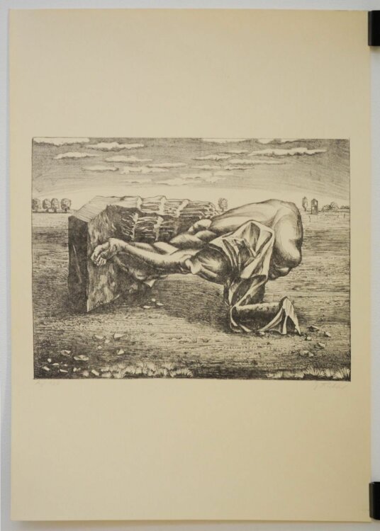Günter Richter - ohne Titel - o.J. - Lithografie