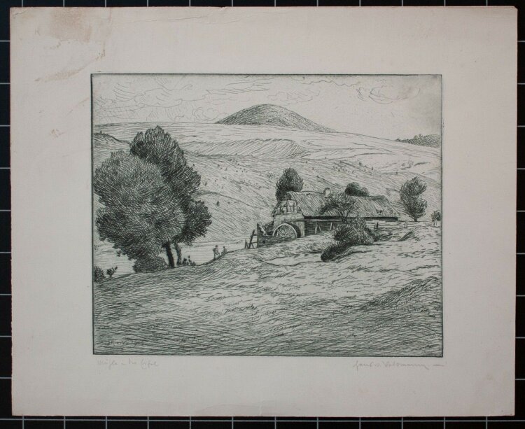 Richard von Volkmann - Mühle in der Eifel - 1915 -...