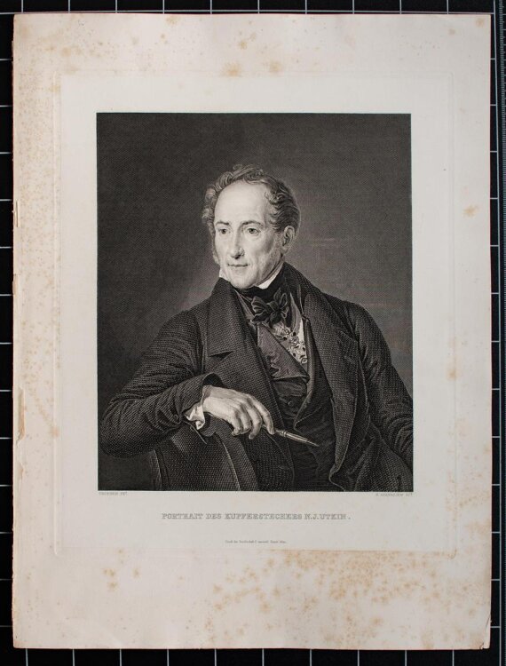 Tropinin - Portrait N.J. Utkin - Radierung - o. J.