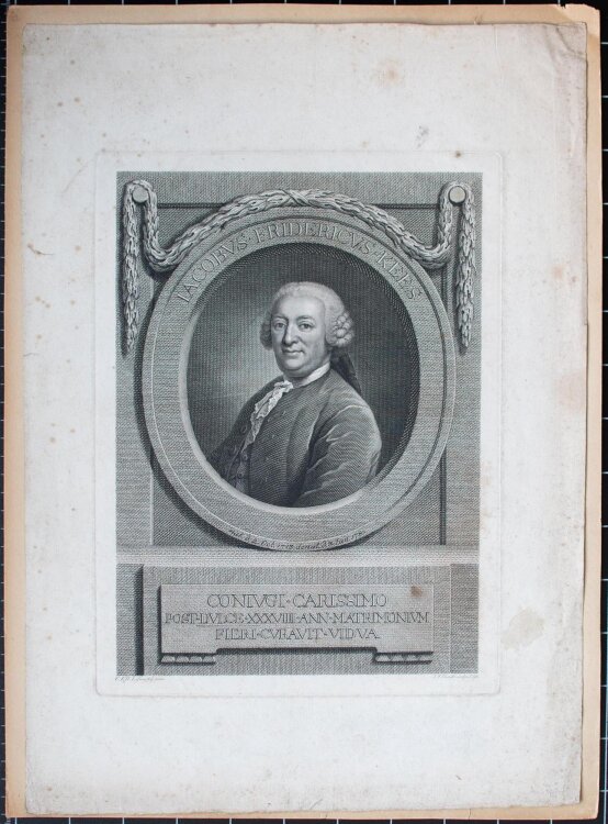 Johann Friedrich Bause - Jacobus Fridericus Kees -...