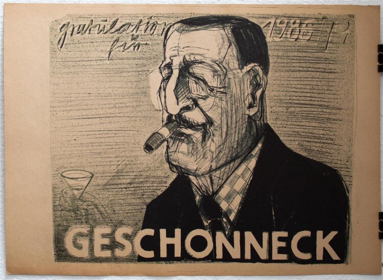 Andreas Brexendorff - Portrait Erwin Geschonneck -...