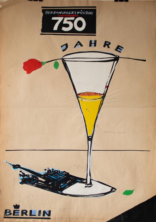 Andreas Brexendorff - 750 Jahre Berlin - Collage - 1987