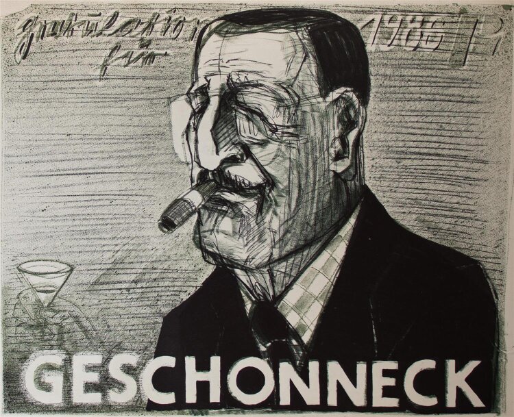 Andreas Brexendorff - Portrait Erwin Geschonneck -...
