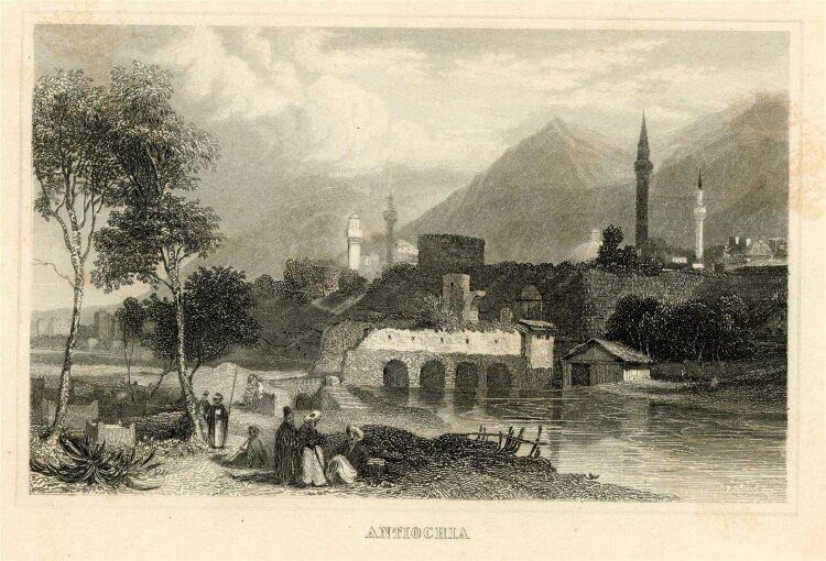 unbekannt - Antiochia - Stahlstich - 1840