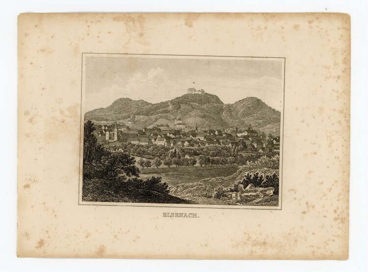 unbekannt - Eisenach - Stahlstich - 1840