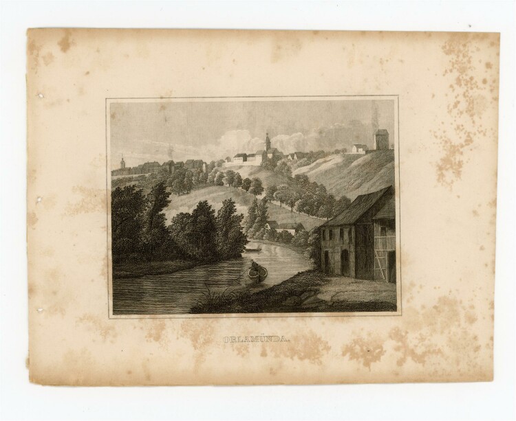 unbekannt - Orlamünda - Stahlstich - 1840