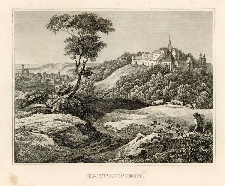 unbekannt - Hartenstein - Stahlstich - 1840