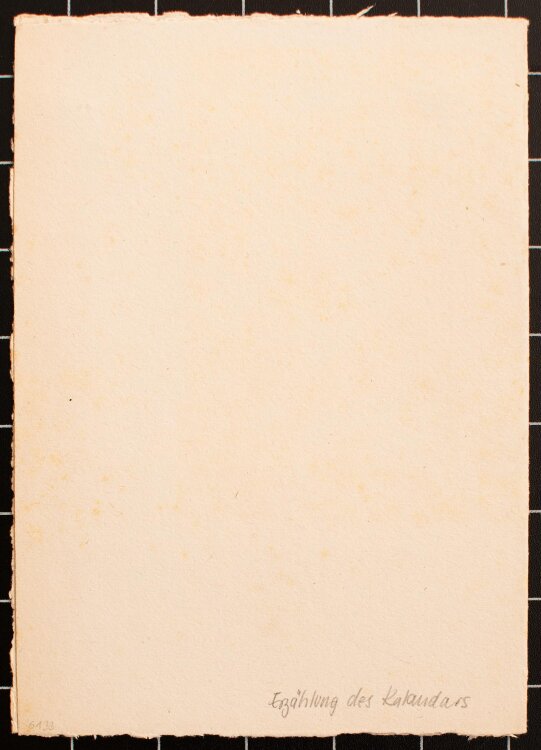 Wiltraud Jasper - Erzählung des Kalenders - Holzschnitt - o. J.