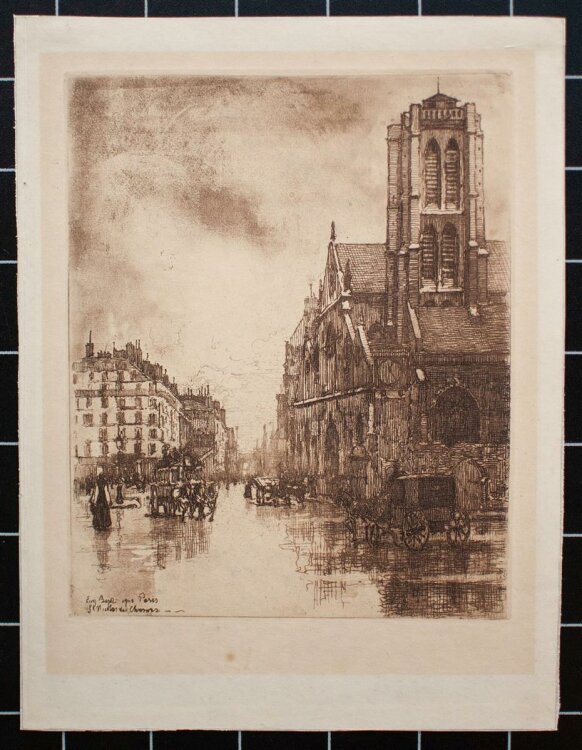 Eugene Bejot - Paris, Kirche St.-Nicolas-des-Champs - 1903 -