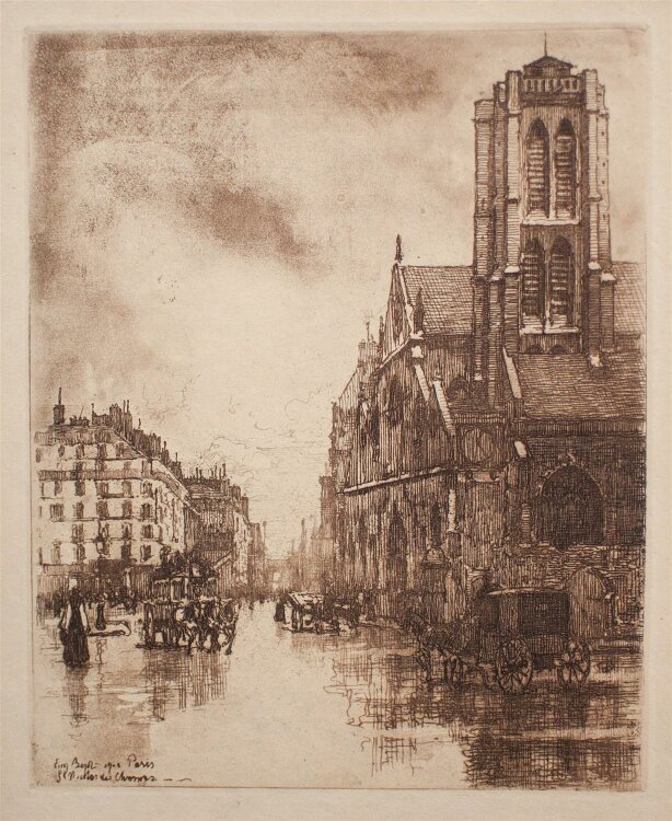 Eugene Bejot - Paris, Kirche St.-Nicolas-des-Champs - 1903 -