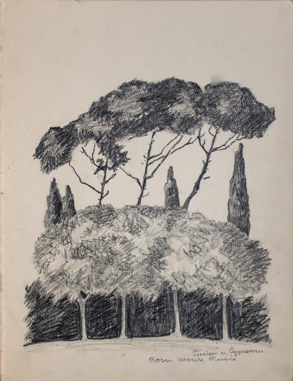 Hans Venter - Zeichenheft - Bleistiftzeichungen - 1924